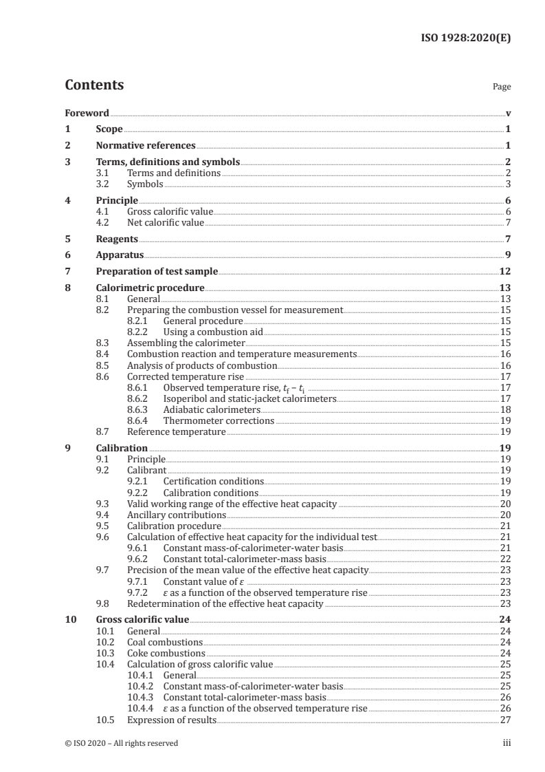 ISO 1928:2020 - Coal and coke — Determination of gross calorific value
Released:10/5/2020