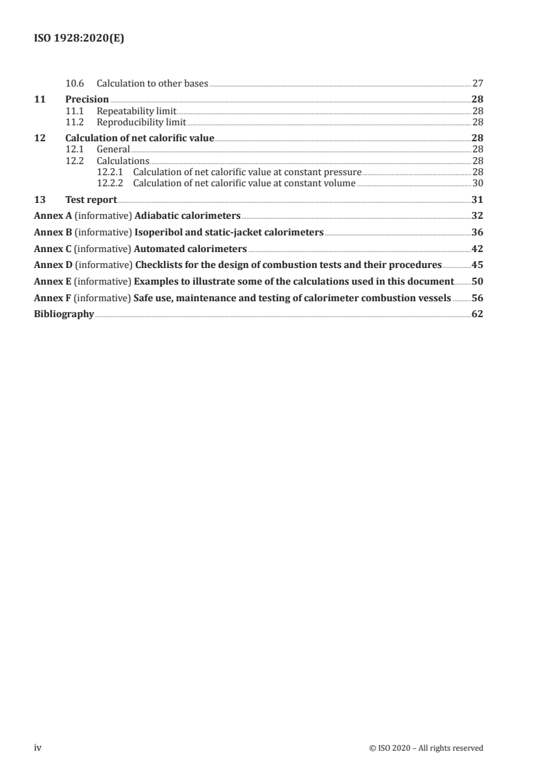 ISO 1928:2020 ISO 1928:2020 - Coal and coke — Determination of gross calorific value
Released:10/5/2020 - Page 4 preview