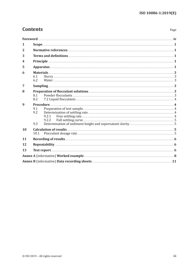 ISO 10086-1:2019 - Coal — Methods for evaluating flocculants for use in coal preparation — Part 1: Basic parameters
Released:6/24/2019