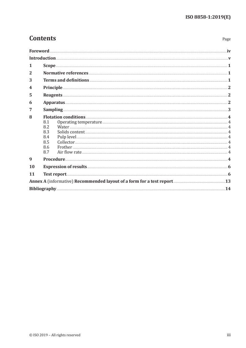 ISO 8858-1:2019 - Hard coal — Froth flotation testing — Part 1: Laboratory procedure
Released:6/24/2019