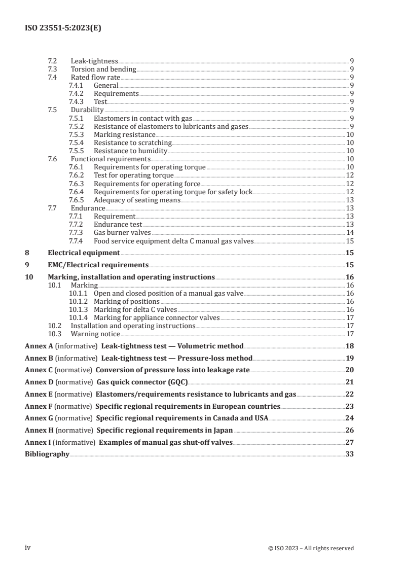 ISO 23551-5:2023 ISO 23551-5:2023 - Safety and control devices for gas burners and gas-burning appliances — Particular requirements — Part 5: Manual gas valves
Released:10/18/2023 - Page 4 preview