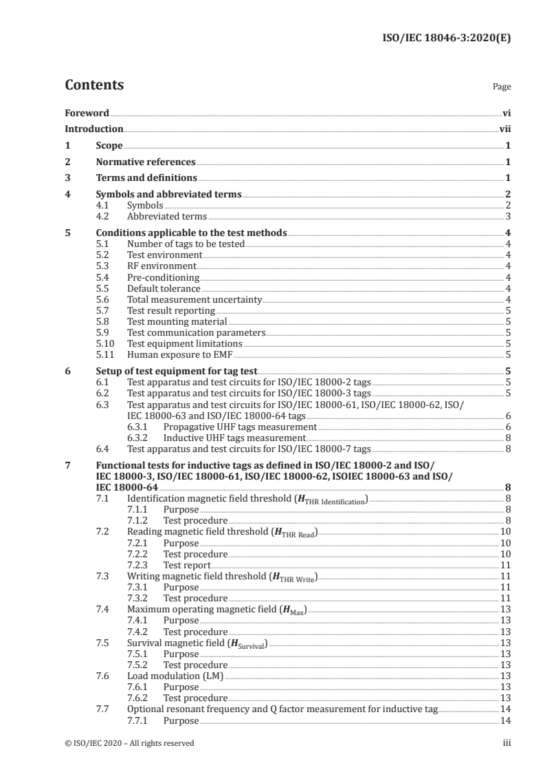 ISO/IEC 18046-3:2020 ISO/IEC 18046-3:2020 - Information technology — Radio frequency identification device performance test methods — Part 3: Test methods for tag performance
Released:10/27/2020