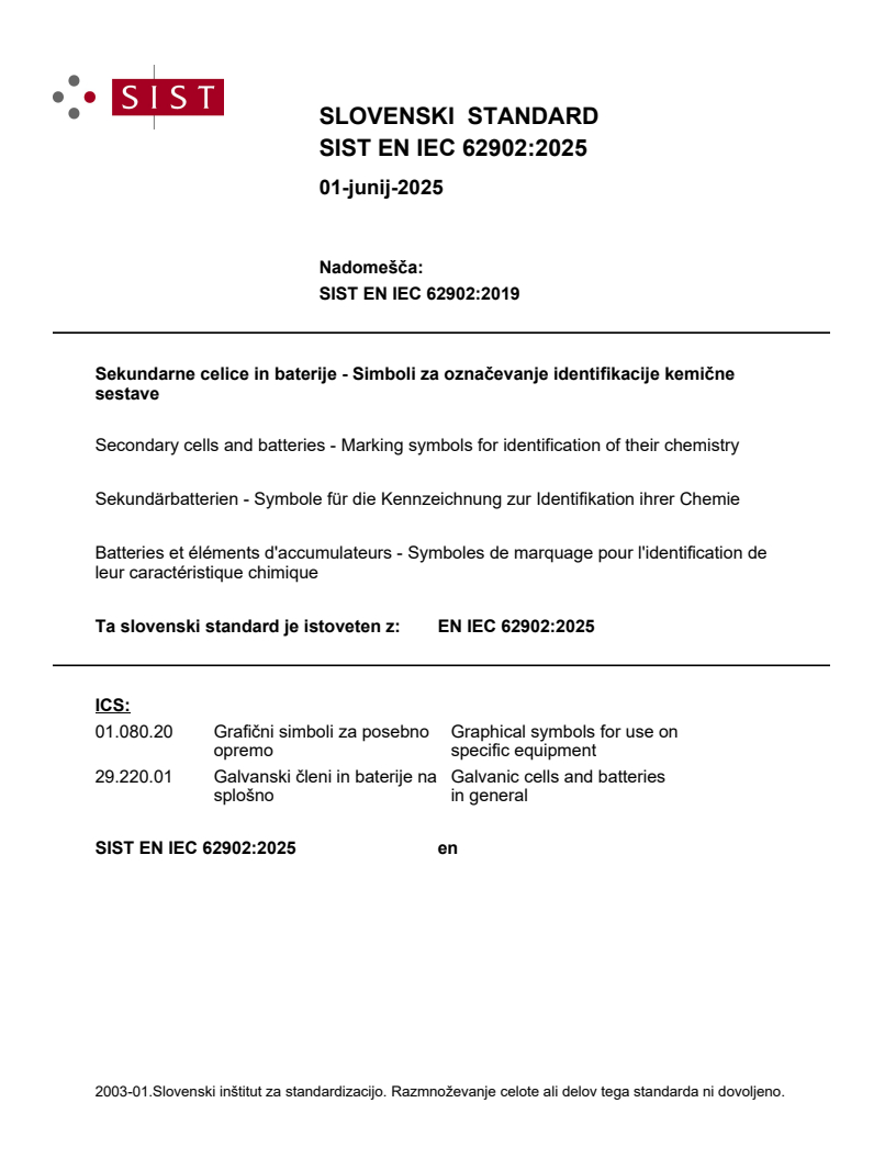 EN IEC 62902:2025 - BARVE