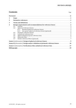 ISO 9342-1:2023 - Optics and optical instruments — Test lenses for calibration of focimeters — Part 1: Reference lenses for focimeters used for measuring spectacle lenses
Released:7. 07. 2023 - Page 3 preview