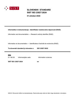 ISO 23527:2024 - Page 1 preview