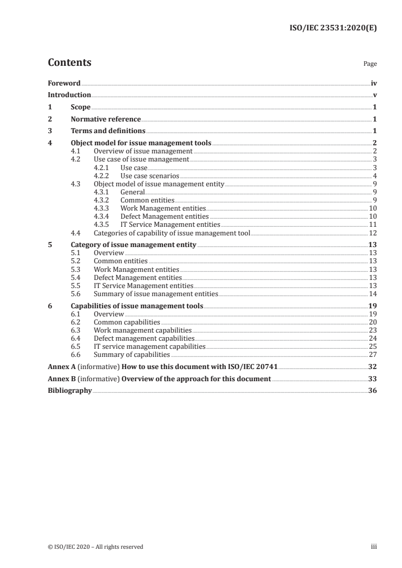 ISO/IEC 23531:2020 ISO/IEC 23531:2020 - Systems and software engineering — Capabilities of issue management tools
Released:12/21/2020