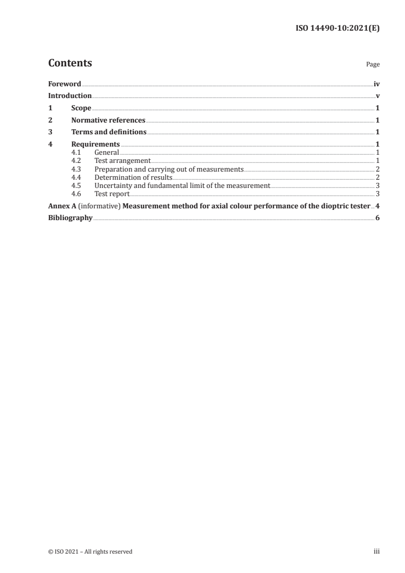 ISO 14490-10:2021 - Optics and photonics — Test methods for telescopic systems — Part 10: Test methods for axial colour performance
Released:2/10/2021