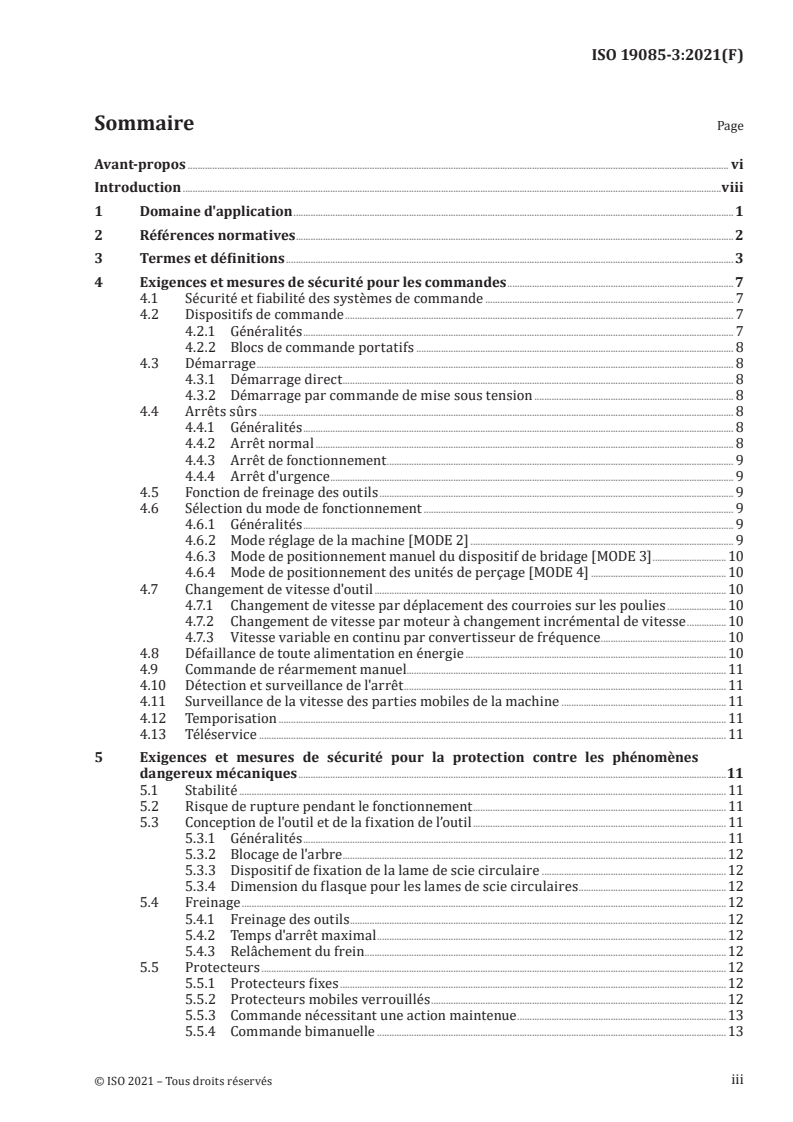 ISO 19085-3:2021 - Machines à bois — Sécurité — Partie 3: Perceuses et défonceuses à Commande Numérique (CN/CNC)
Released:11/8/2021