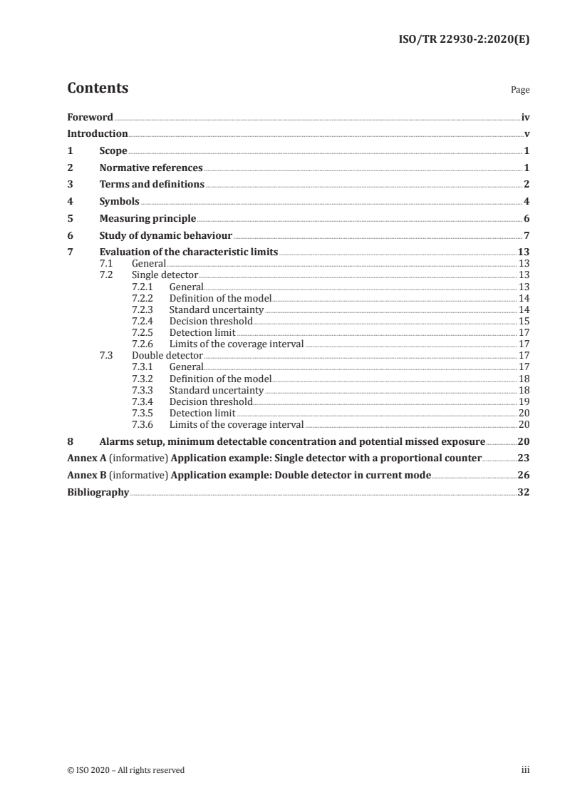ISO/TR 22930-2:2020 - Evaluating the performance of continuous air monitors — Part 2: Air monitors based on flow-through sampling techniques without accumulation
Released:5/7/2020