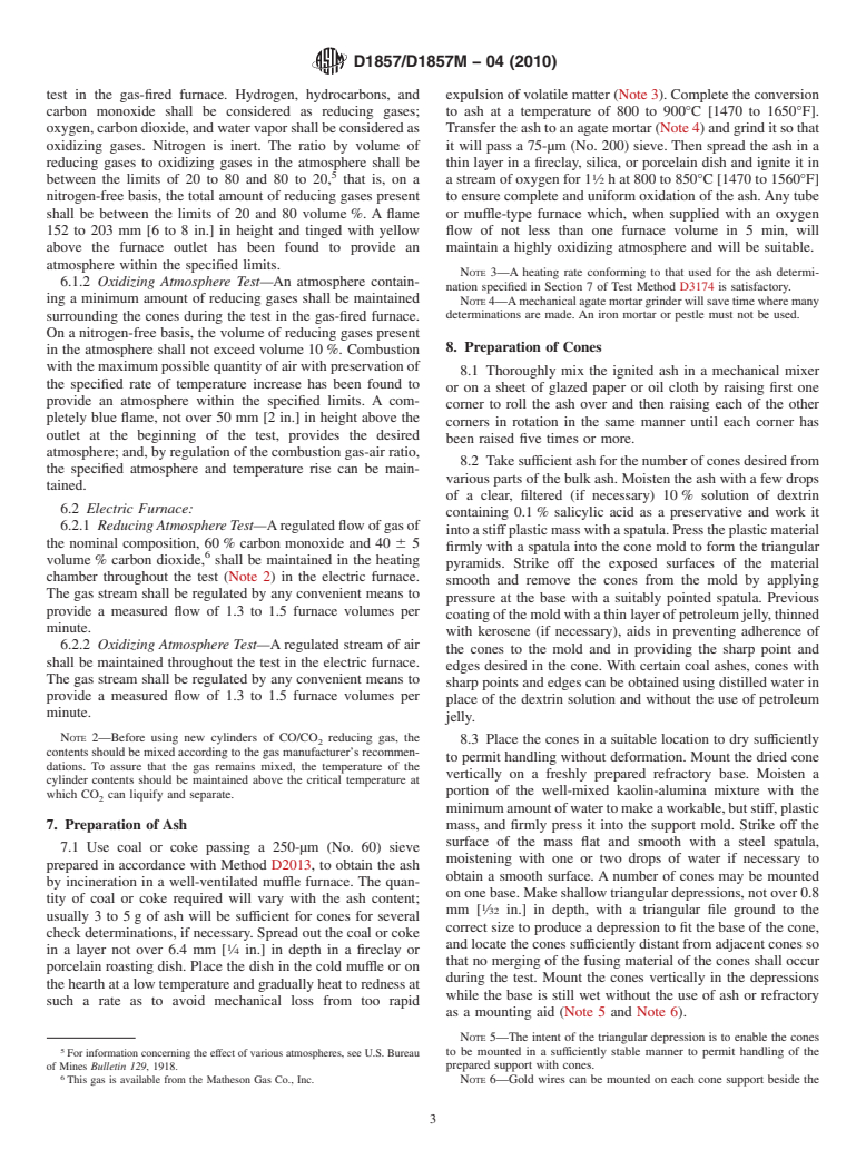 ASTM D1857/D1857M-04(2010) - Standard Test Method for Fusibility of Coal and Coke Ash