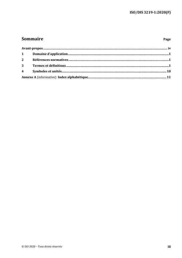 ISO/FDIS 3219-1:Version 25-apr-2020 - Réologie