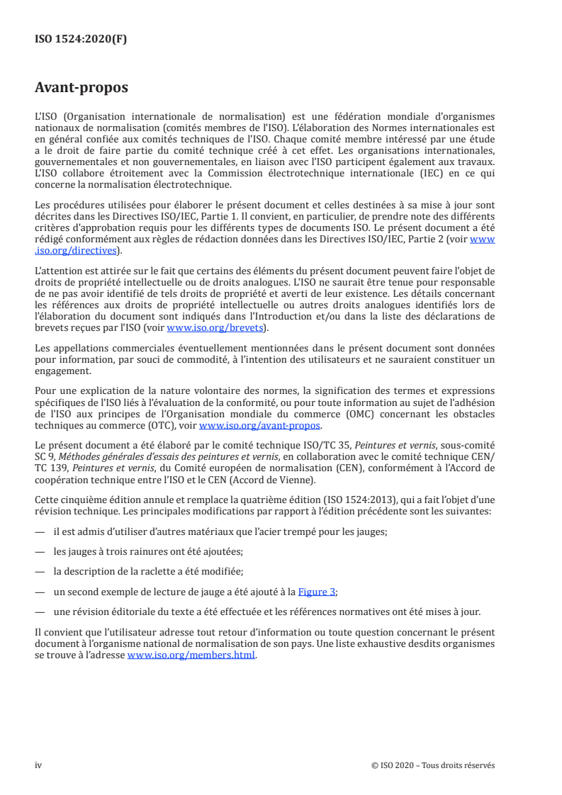 ISO 1524:2020 ISO 1524:2020 - Peintures, vernis et encres d'imprimerie — Détermination de la finesse de broyage
Released:6/25/2020 - Page 4 preview