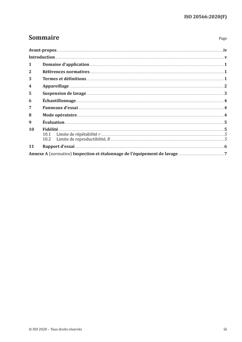 ISO 20566:2020 - Peintures et vernis — Détermination de la résistance à la rayure d'un système de peinture sur un poste de lavage automobile de laboratoire
Released:5/7/2020