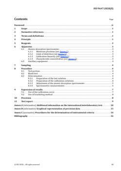 ISO 9647:2020 - Steel — Determination of vanadium content — Flame atomic absorption spectrometric method (FAAS)
Released:2/7/2020 - Page 3 preview