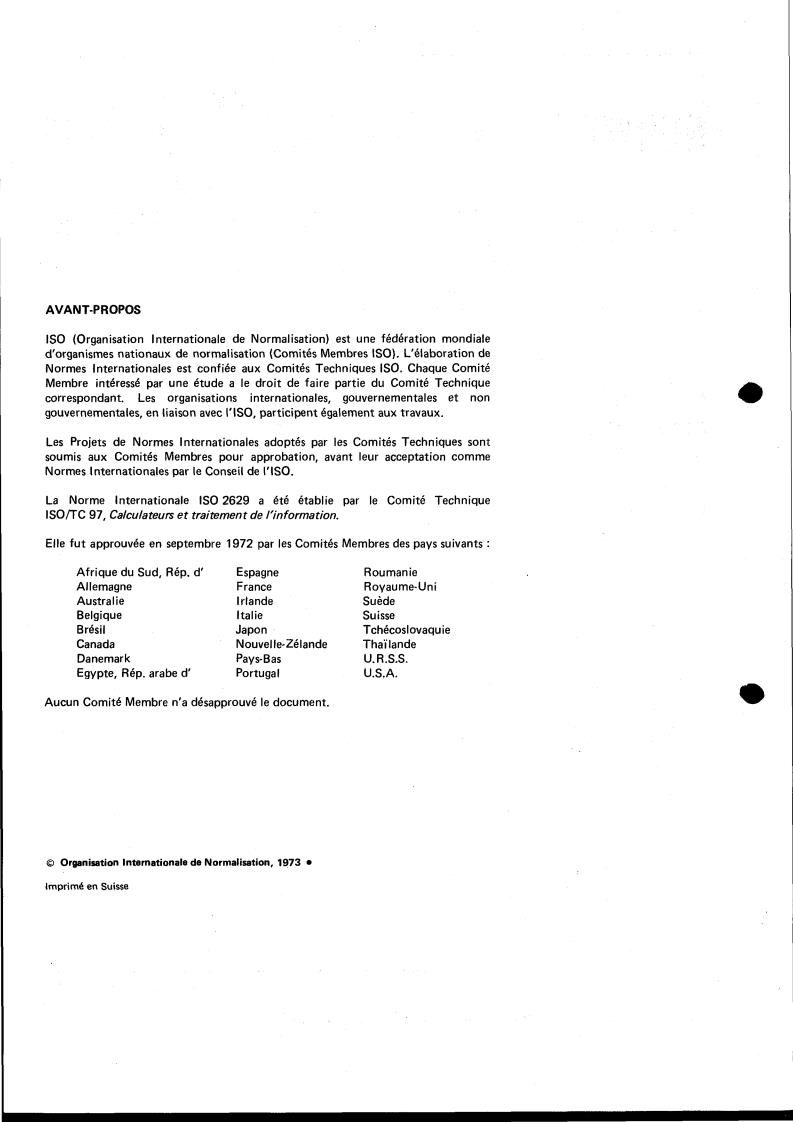 ISO 2629:1973 ISO 2629:1973 - Basic mode control procedures — Conversational information message transfer
Released:2/1/1973 - Page 2 preview