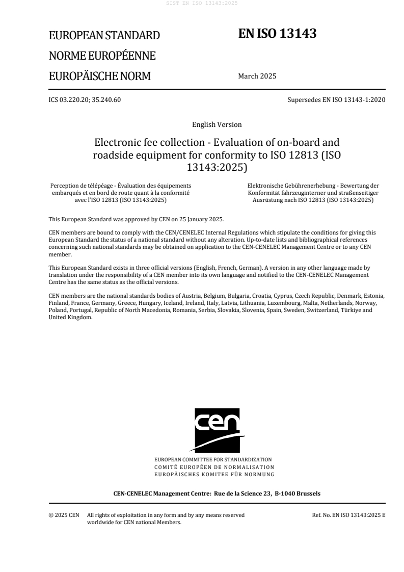 EN ISO 13143:2025