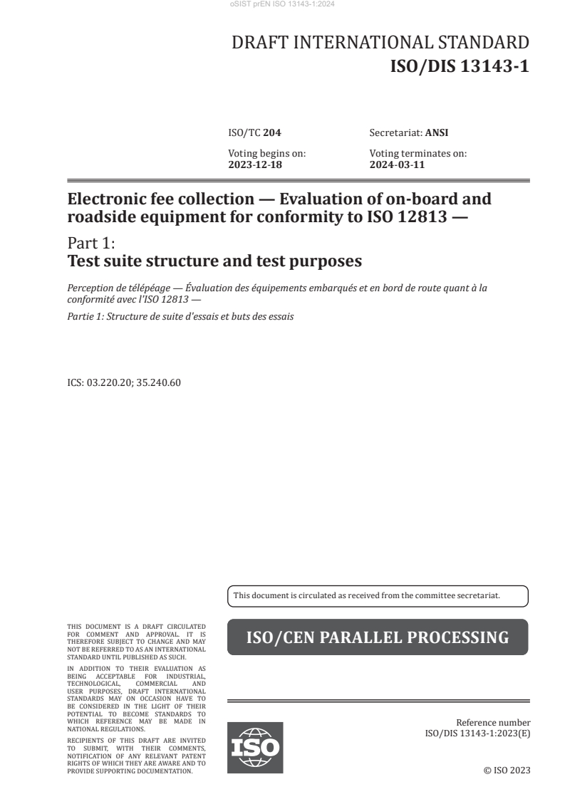 prEN ISO 13143-1:2024