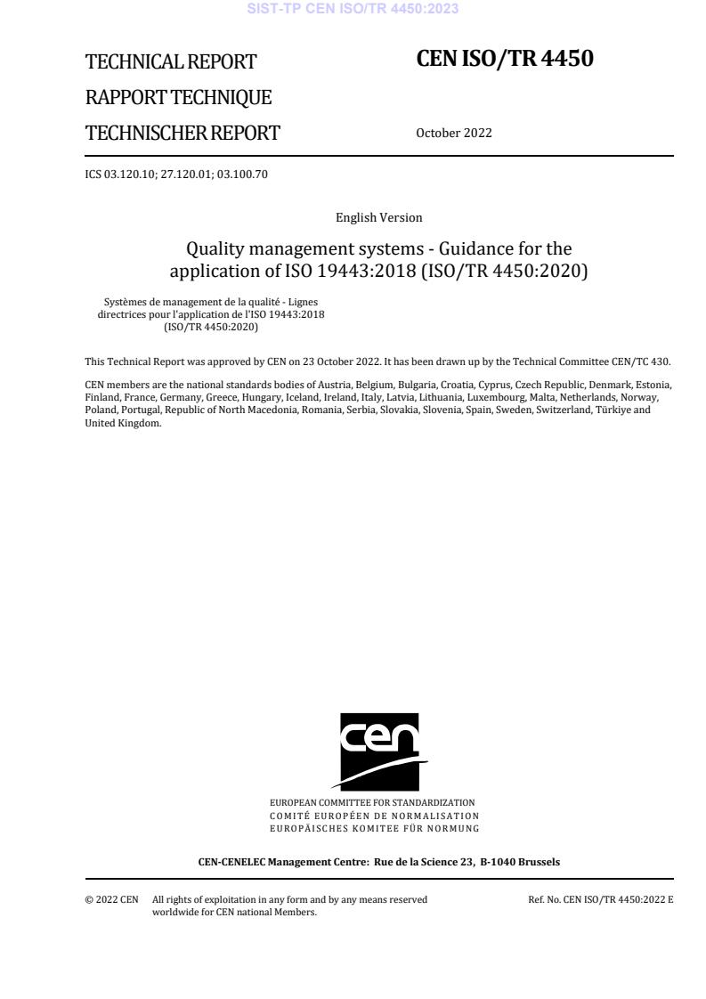 TP CEN ISO/TR 4450:2023 - BARVE