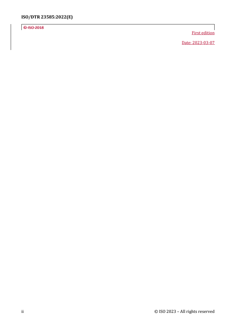 ISO/DTR 23585 REDLINE ISO/DTR 23585 - Safety and environment information for biogas plants, biogas transportation and biogas use
Released:3/8/2023 - Page 2 preview