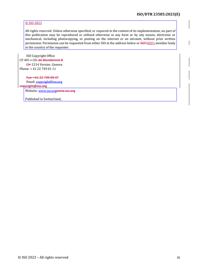 REDLINE ISO/DTR 23585 - Safety and environment information for biogas plants, biogas transportation and biogas use
Released:3/8/2023