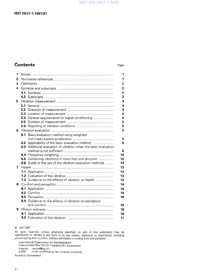 SIST ISO 2631-1:2022 SIST ISO 2631-1:2022 - Page 4 preview