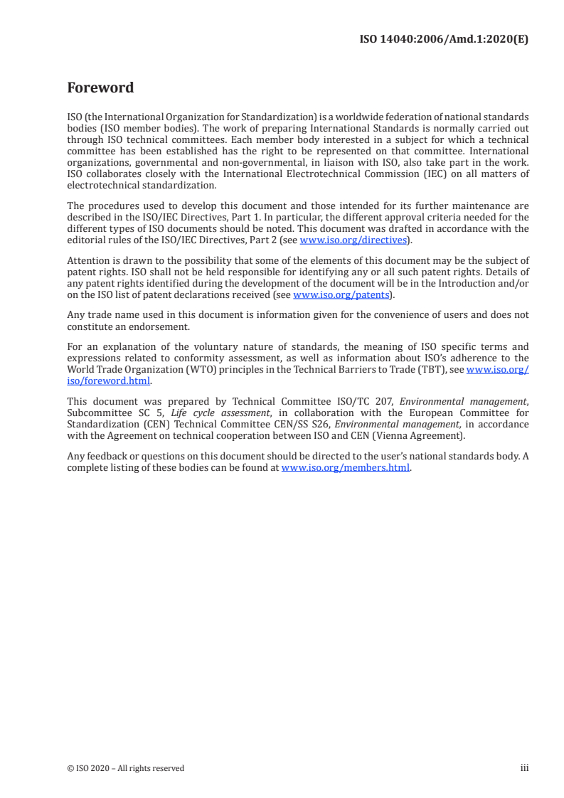 ISO 14040:2006/Amd 1:2020 - Environmental management — Life cycle assessment — Principles and framework — Amendment 1
Released:9/24/2020