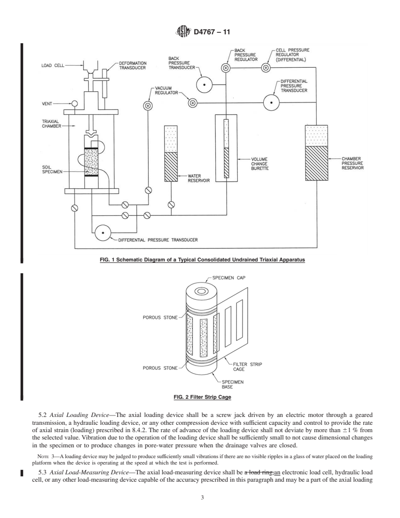 REDLINE ASTM D4767-11 - Standard Test Method for Consolidated Undrained Triaxial Compression Test for Cohesive Soils