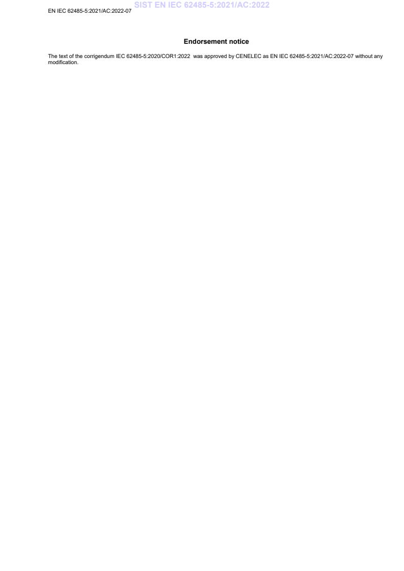 EN IEC 62485-5:2021/AC:2022-07 EN IEC 62485-5:2021/AC:2022 - Page 4 preview