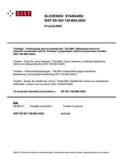 SIST EN ISO 105-B04:2024 SIST EN ISO 105-B04:2024 - Page 1 preview