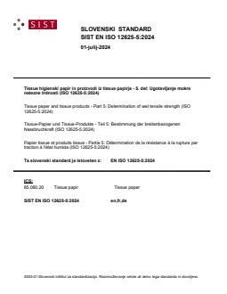 EN ISO 12625-5:2024 - Page 1 preview