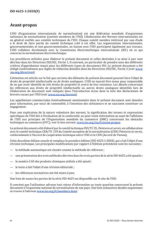 ISO 4625-1:2020 ISO 4625-1:2020 - Liants pour peintures et vernis -- Détermination du point de ramollissement - Page 4 preview