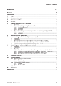 ISO 4625-1:2020 ISO 4625-1:2020 - Binders for paints and varnishes — Determination of softening point — Part 1: Ring-and-ball method
Released:7/7/2020 - Page 3 preview