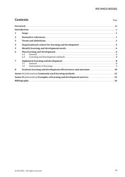 ISO 30422:2022 ISO 30422:2022 - Human resource management — Learning and development
Released:5/17/2022 - Page 3 preview