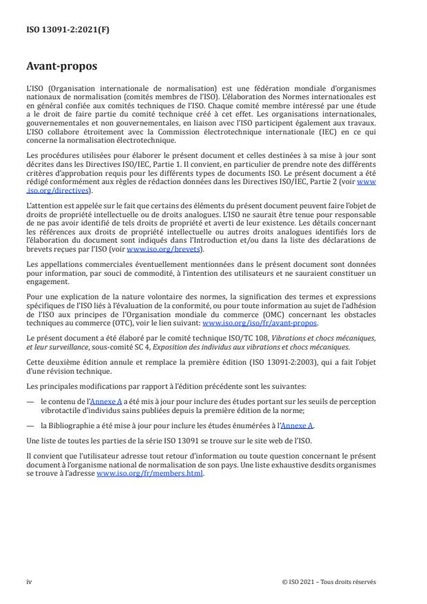 ISO 13091-2:2021 ISO 13091-2:2021 - Vibrations mécaniques -- Seuils de perception vibrotactile pour l'évaluation des troubles neurologiques - Page 4 preview