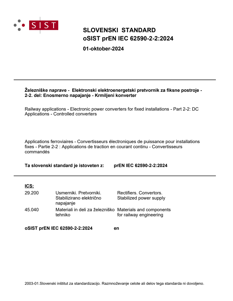 prEN IEC 62590-2-2:2024 - BARVE
