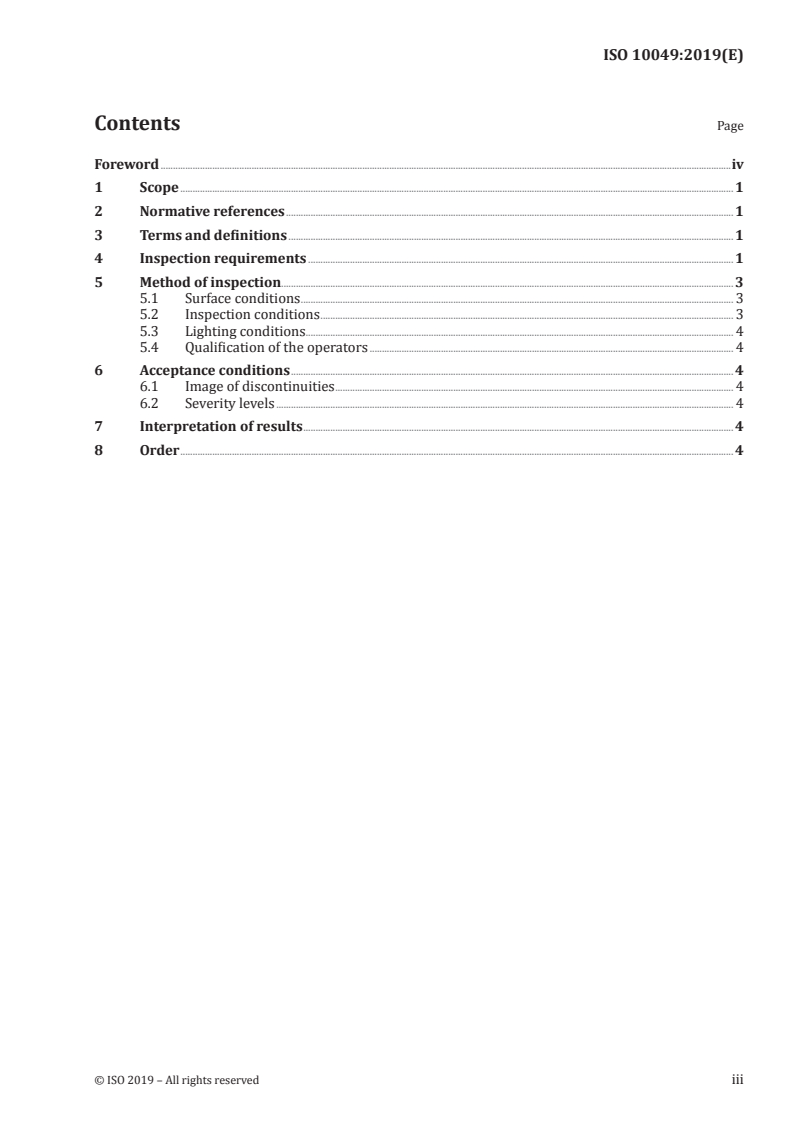 ISO 10049:2019 - Aluminium alloy castings — Visual method for assessing porosity
Released:6/19/2019