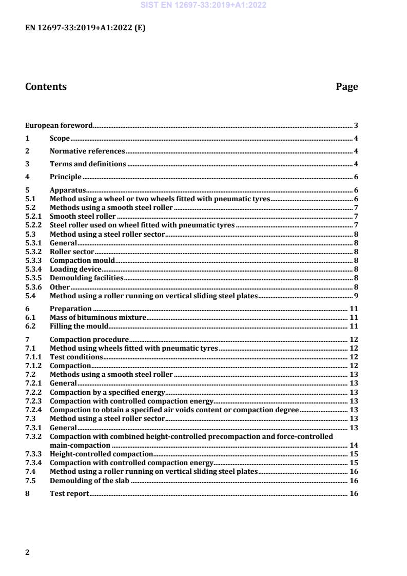 SIST EN 12697-33:2019+A1:2022 SIST EN 12697-33:2019+A1:2022 - Page 4 preview