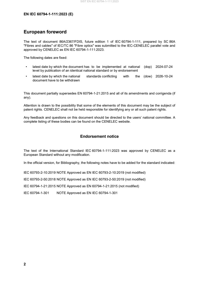 EN IEC 60794-1-111:2023 EN IEC 60794-1-111:2023 - BARVE - Page 4 preview