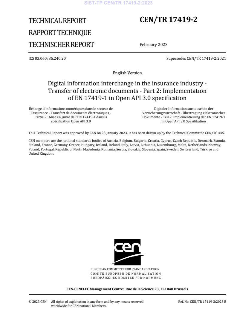 TP CEN/TR 17419-2:2023