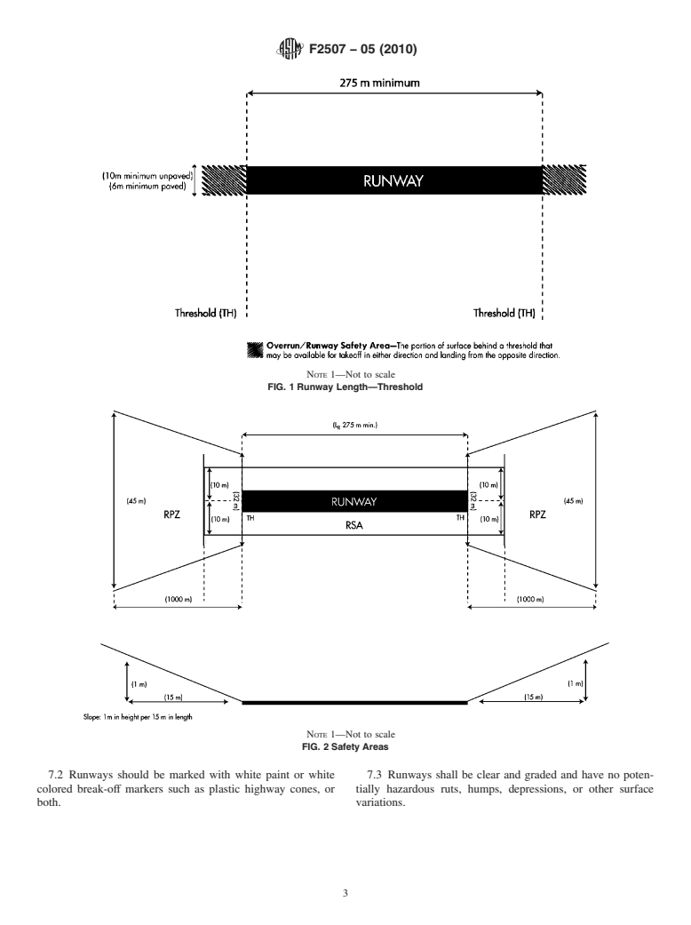 ASTM F2507-05(2010) - Standard Specification for Recreational Airpark Design