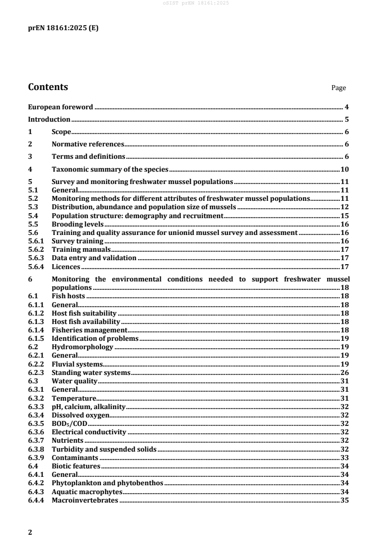 FprEN 18161 prEN 18161:2025 - Page 4 preview