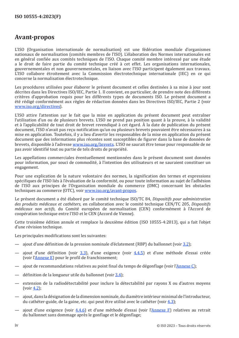 ISO 10555-4:2023 ISO 10555-4:2023 - Cathéters intravasculaires — Cathéters stériles et non réutilisables — Partie 4: Cathéters de dilatation à ballonnets
Released:14. 11. 2023 - Page 4 preview