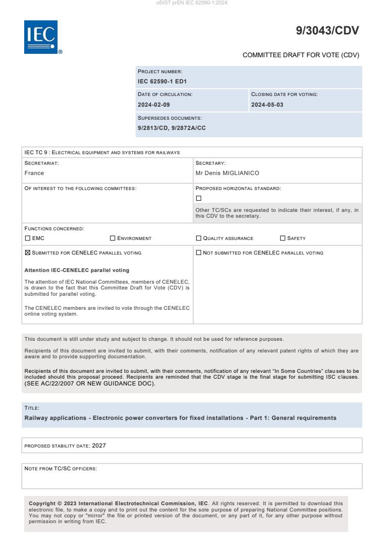 prEN IEC 62590-1:2024