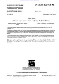 EN 12697-26:2018+A1:2022 - BARVE - Page 3 preview