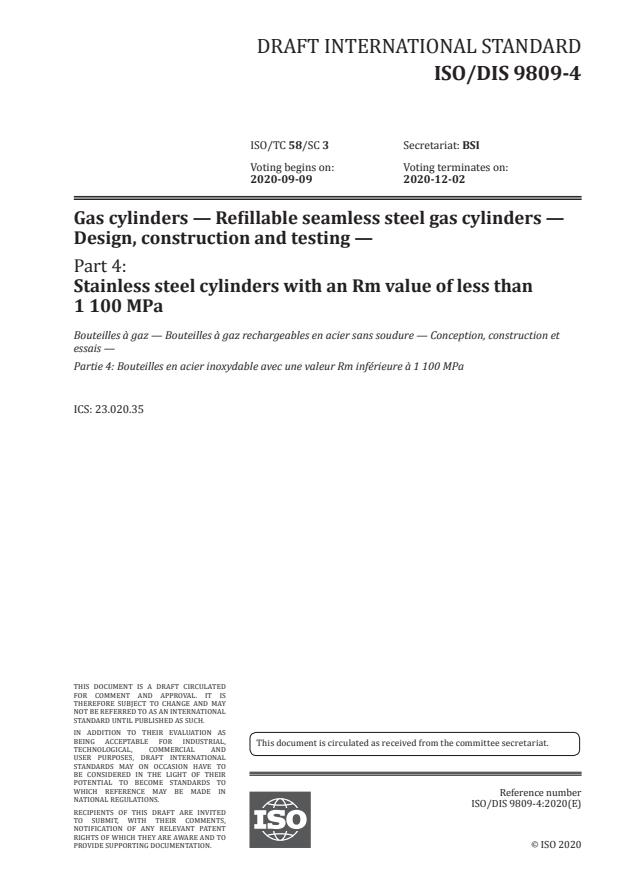 ISO/DIS 9809-4
