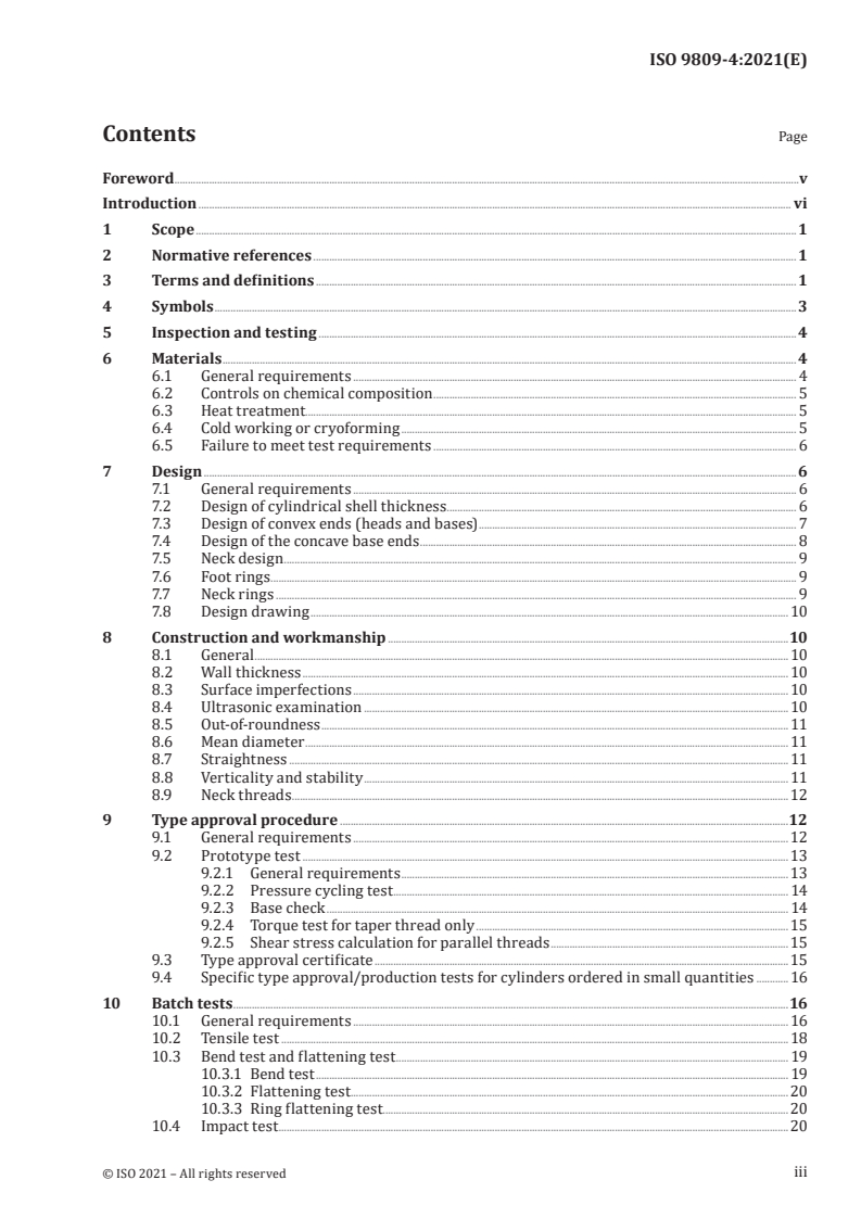 ISO 9809-4:2021 - Gas cylinders — Design, construction and testing of refillable seamless steel gas cylinders and tubes — Part 4: Stainless steel cylinders with an R m value of less than 1 100 MPa
Released:11/3/2021