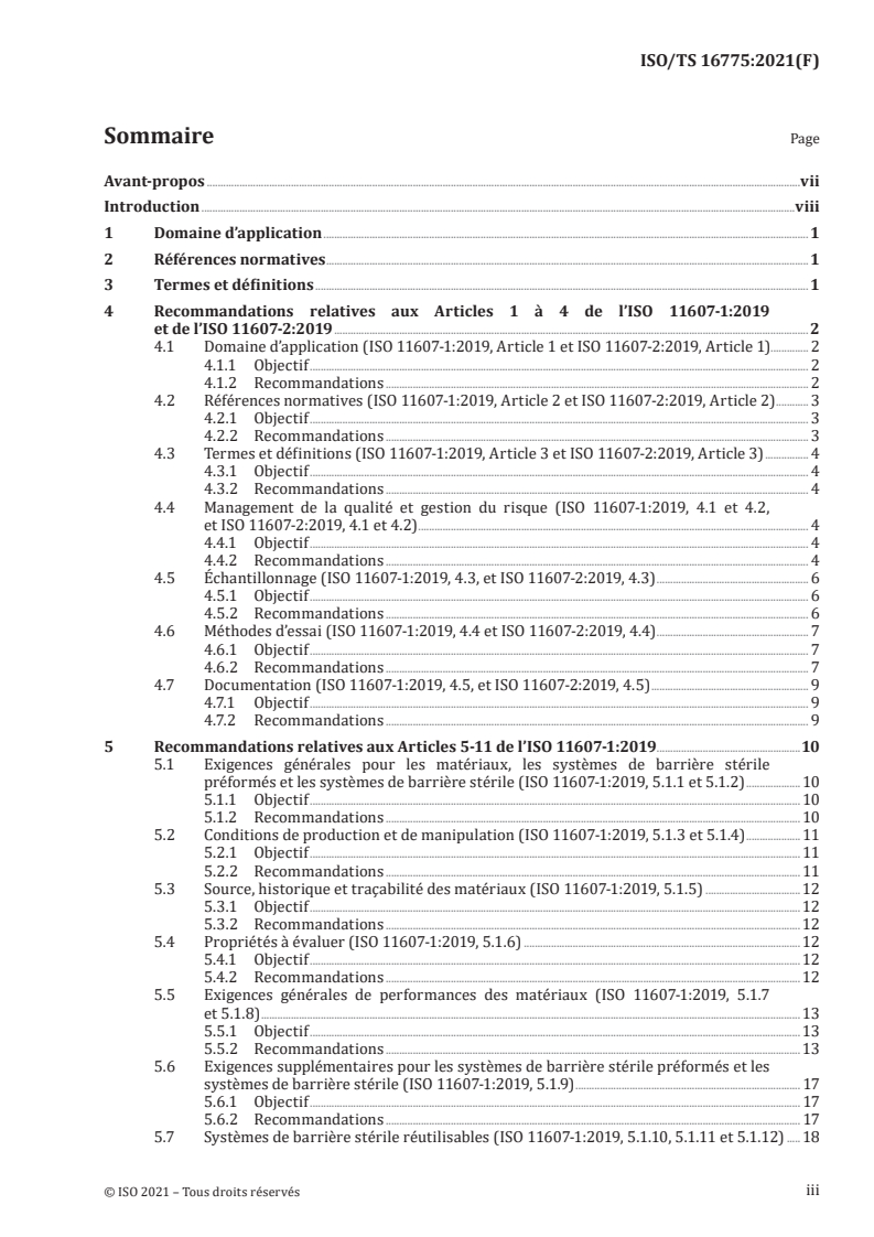 ISO/TS 16775:2021 - Emballages des dispositifs médicaux stérilisés au stade terminal — Lignes directrices relatives à l'application de l'ISO 11607-1 et l'ISO 11607-2
Released:11/5/2021