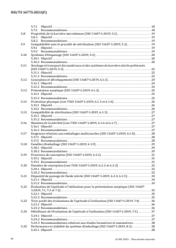 ISO/TS 16775:2021 ISO/TS 16775:2021 - Emballages des dispositifs médicaux stérilisés au stade terminal — Lignes directrices relatives à l'application de l'ISO 11607-1 et l'ISO 11607-2
Released:11/5/2021 - Page 4 preview