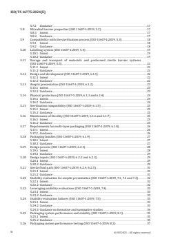 ISO/TS 16775:2021 ISO/TS 16775:2021 - Packaging for terminally sterilized medical devices — Guidance on the application of ISO 11607-1 and ISO 11607-2
Released:11/5/2021 - Page 4 preview