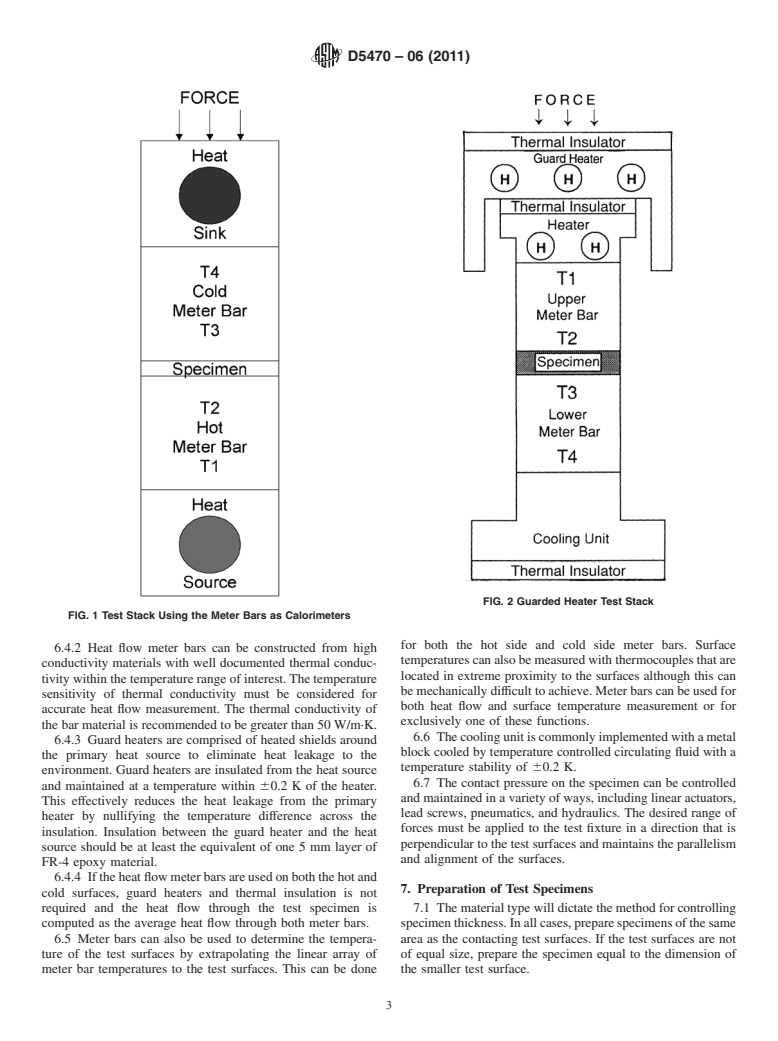 ASTM D5470-06(2011) - Standard Test Method for  Thermal Transmission Properties of Thermally Conductive Electrical Insulation Materials